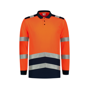 WERK POLOSHIRT HIGH VIS BICOLOR TRICORP 203008 LANGE MOUW (DIV. KLEUREN)