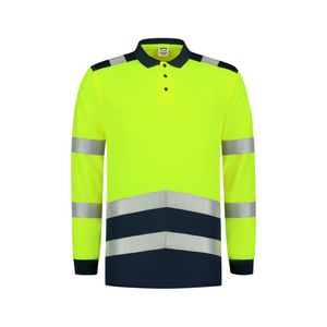 WERK POLOSHIRT HIGH VIS BICOLOR TRICORP 203008 LANGE MOUW (DIV. KLEUREN)