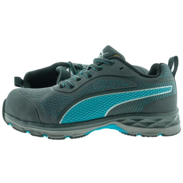 DAMES WERKSCHOENEN LAAG PUMA 64.390 FUSE KNIT BLUE WNS S1P SRC ESD