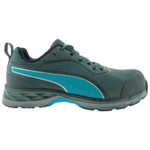 DAMES WERKSCHOENEN LAAG PUMA 64.390 FUSE KNIT BLUE WNS S1P SRC ESD