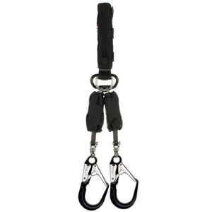 Edge Upgrade Twin SRL 2.0 fall arrest device with aluminum scaffolding hooks