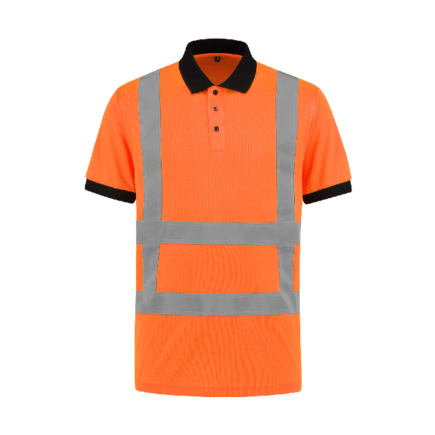 REFLECTIE POLOSHIRT ORANJE RWS