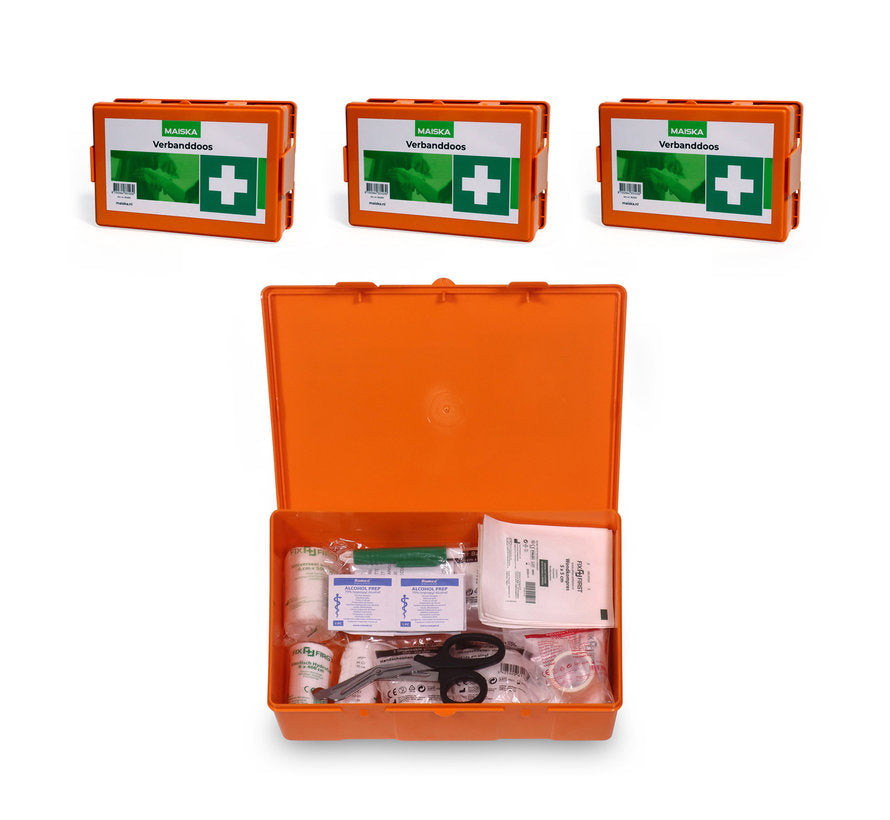 3-Pack MAISKA first aid box B basic for companies