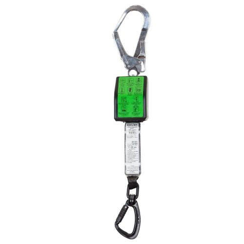 Edge Kinetix fall arrest device with scaffolding hook