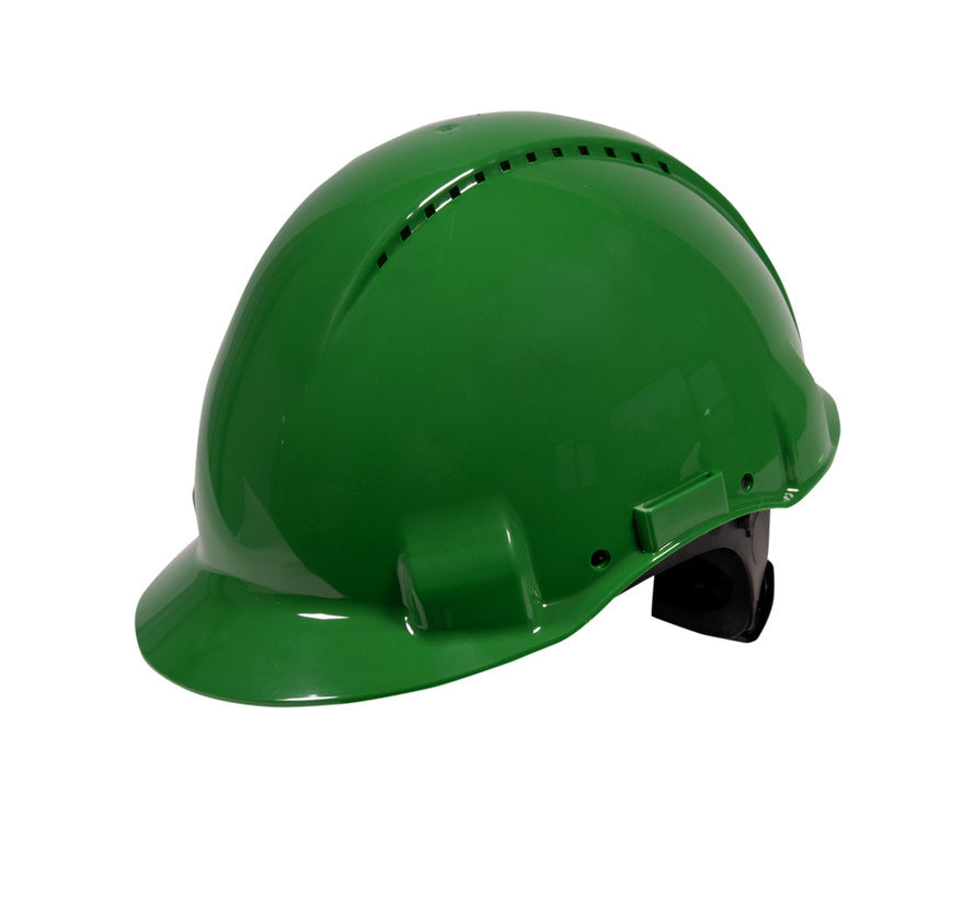 3M G3000 safety helmet green