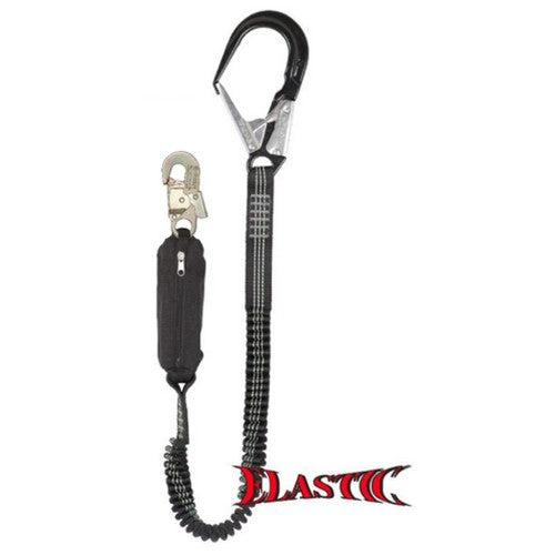 Edge Iguana elastic safety line with shock absorber