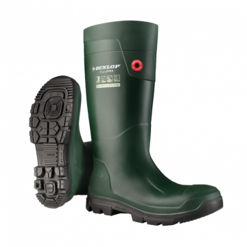 Dunlop Purofort FieldPRO full safety green safety boots