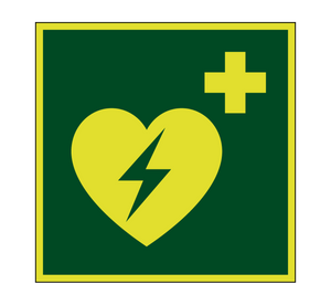 AED luminous icon