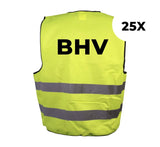 Emergency response vest yellow - 25 vests