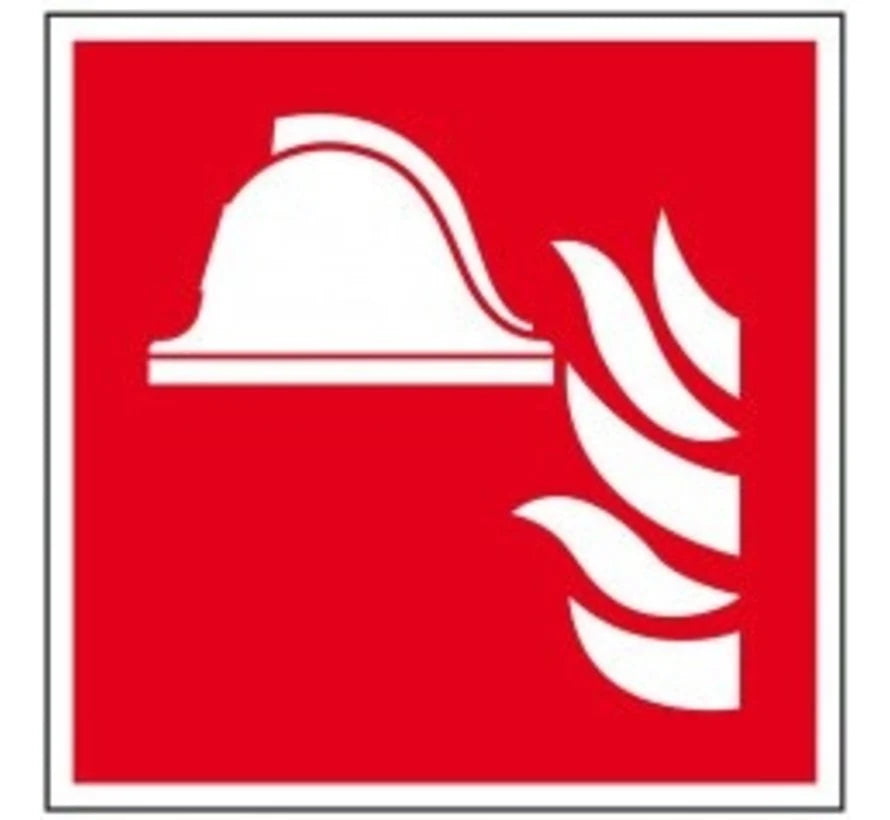 Pictogram voor brandbestrijdingsapparatuur