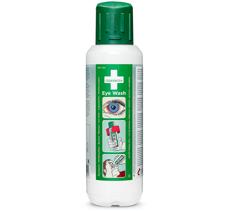 Cederroth eyewash bottle, 500 ml