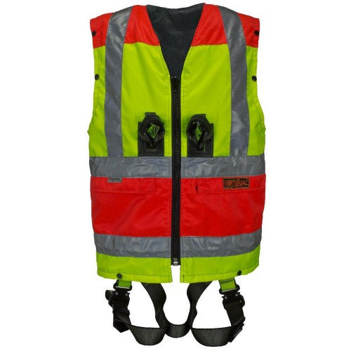 Edge Highlight Automatic red/yellow Hi-Viz safety harness