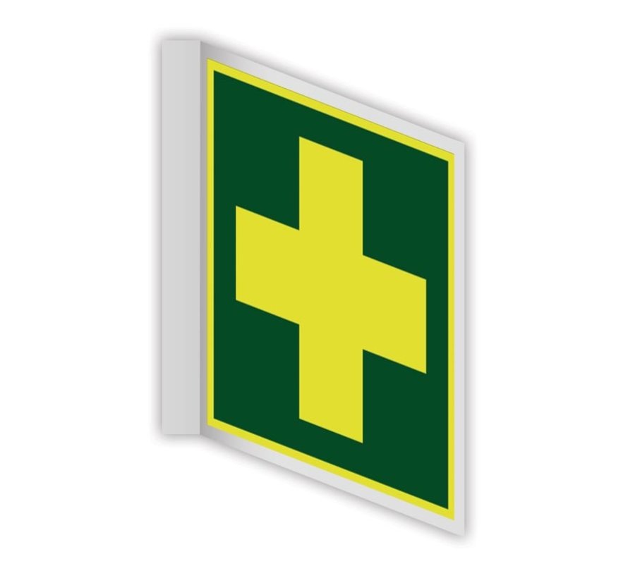 First aid square sign