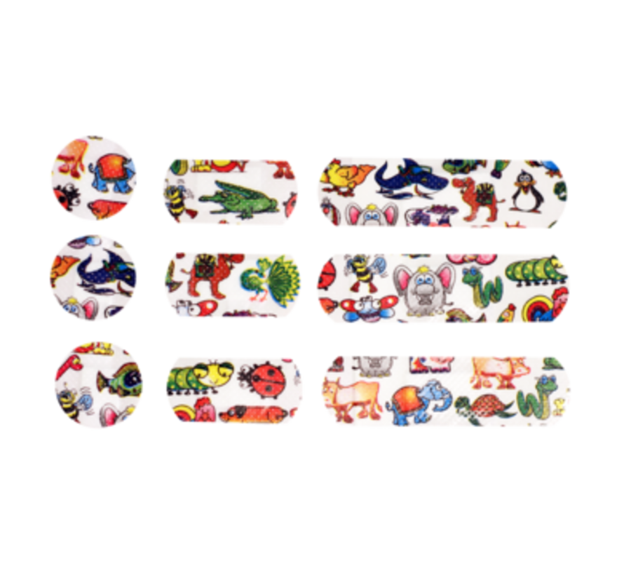 Children's plasters assortment of 20 pieces