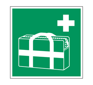 Medical emergency bag icon