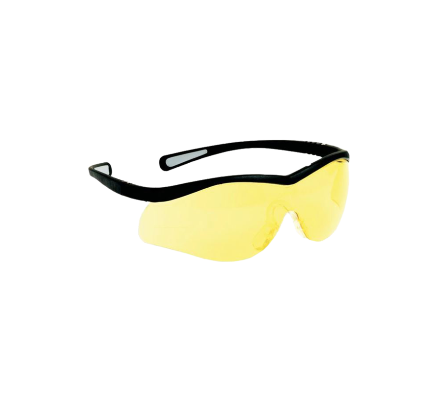 North Lightning T6500 safety glasses amber lens