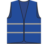 Clearance vest blue