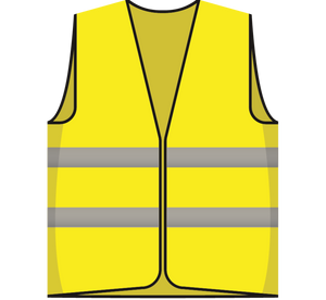 Clearance vest yellow