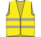 Clearance vest yellow