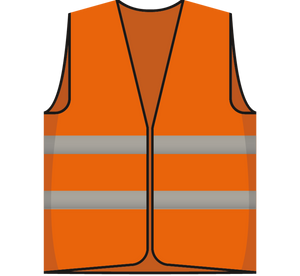 Clearance vest orange