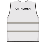 Opruimingsvest wit