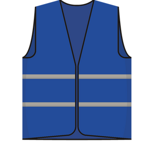 Sportdirecteurvest blauw