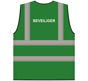 RWS veiligheidsvest bewaker groen