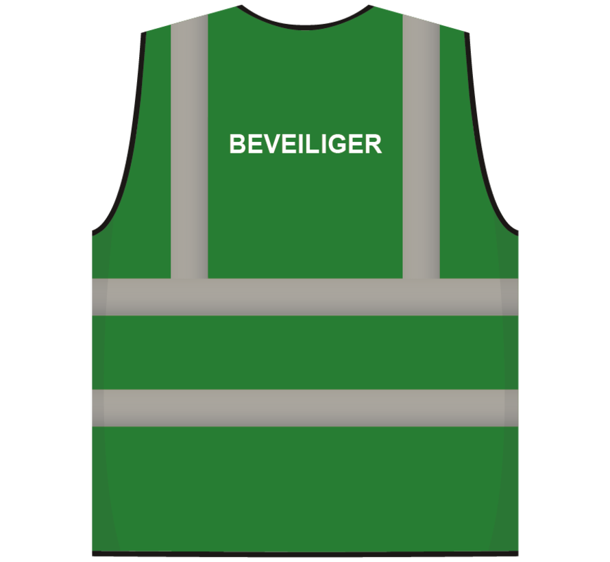 RWS veiligheidsvest bewaker groen