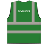 RWS veiligheidsvest bewaker groen