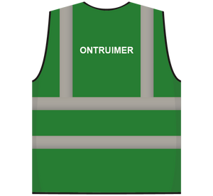 RWS safety vest evacuator green