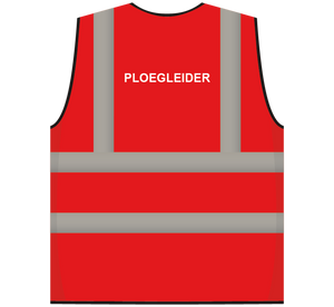 RWS veiligheidsvest teamleider rood