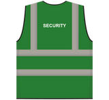 RWS safety vest security green