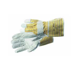 Safe Worker gloves cow grain hood size 10