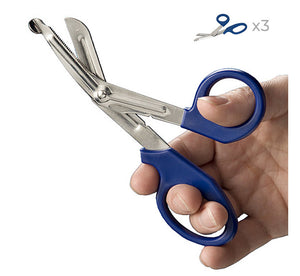 Plastic bandage scissors, 3-pack