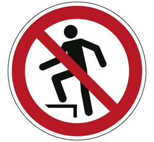 Forbidden to enter the surface icon